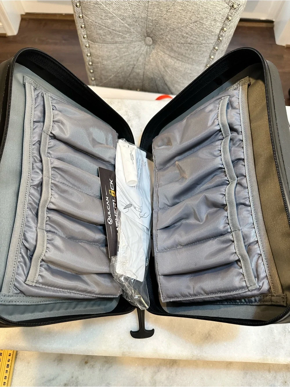 Vulcan Arms Black WeatherLock Pistol Case w/ Waterproof Zippers & MOLLE Webbing